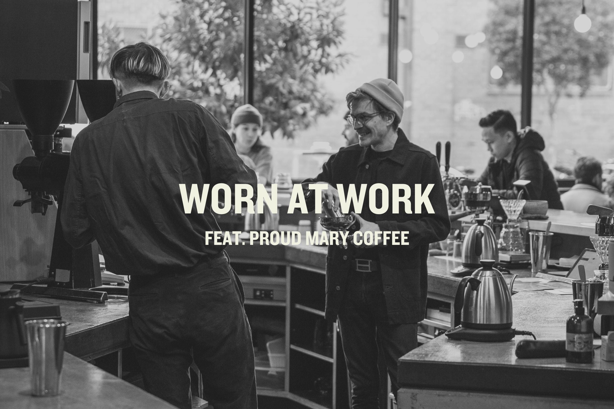 Noskin Worn at Work with Proud Mary Coffee Roasters Collingwood