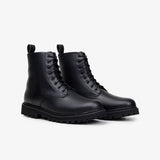 The Noskin Melbourne Vegan Signature Combat Boot Black