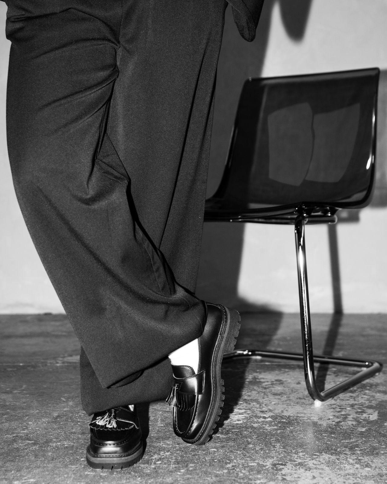 Noskin Vegan Footwear Mater Tassle Black Loafer