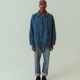 Noskin Hemp Worker Jacket in blue