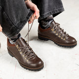 The 73 mountain derby in Espresso from Noskin with vibram sole