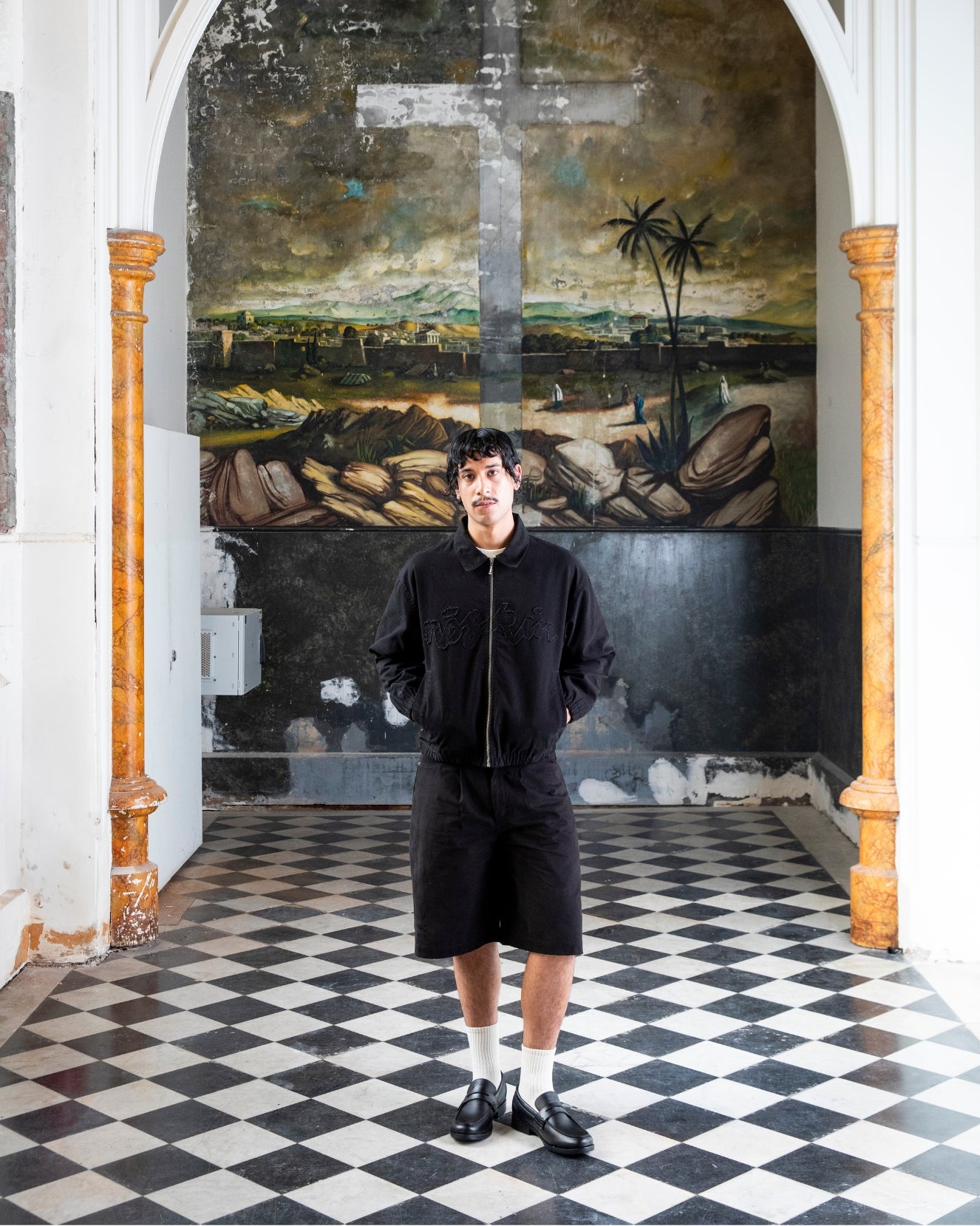 Noskin Eclipse coaches jacket in black