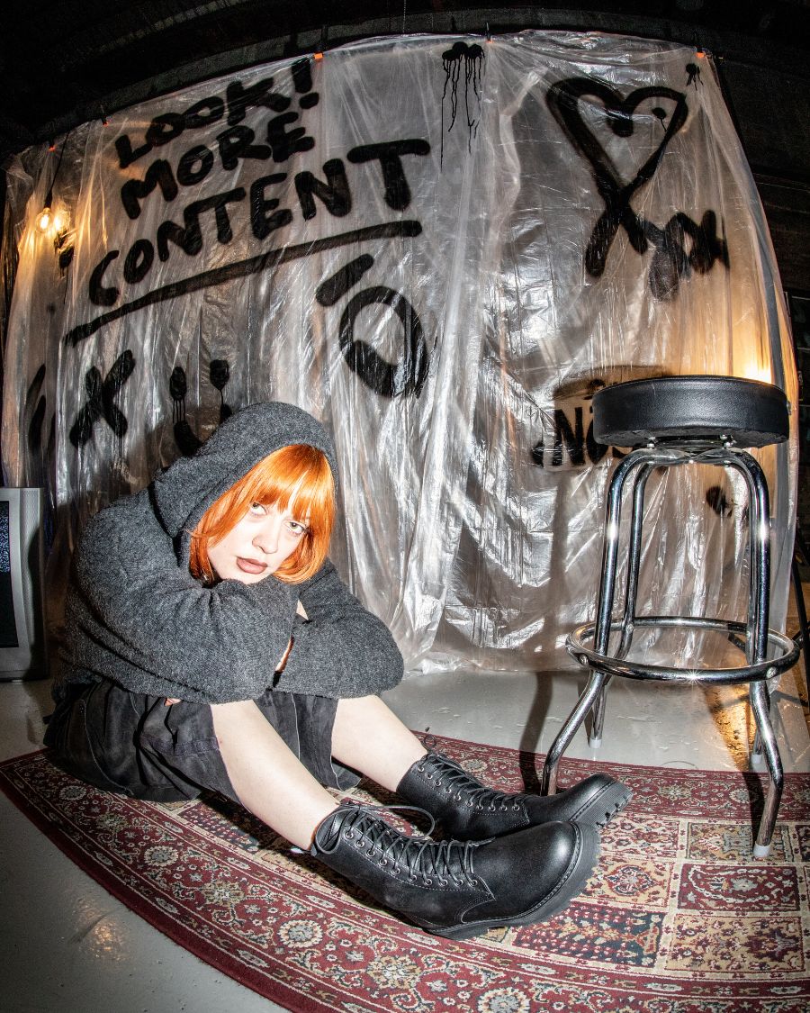 The Noskin Ruby Combat Boot