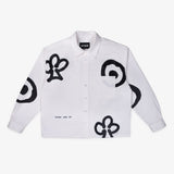 The Wildest Button Up White