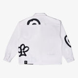 The Wildest Button Up White