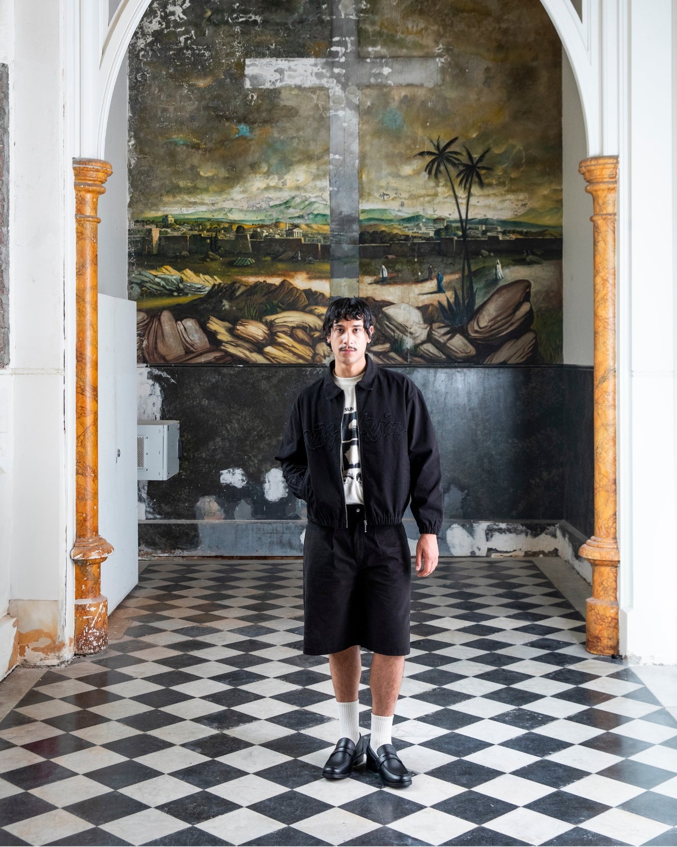 Noskin Eclipse coaches jacket in black