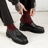 The Lulie Loafer square toe loafer on a vibram sole from noskin