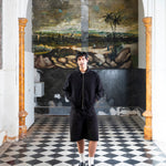 Noskin eclipse long carpenter shorts in black