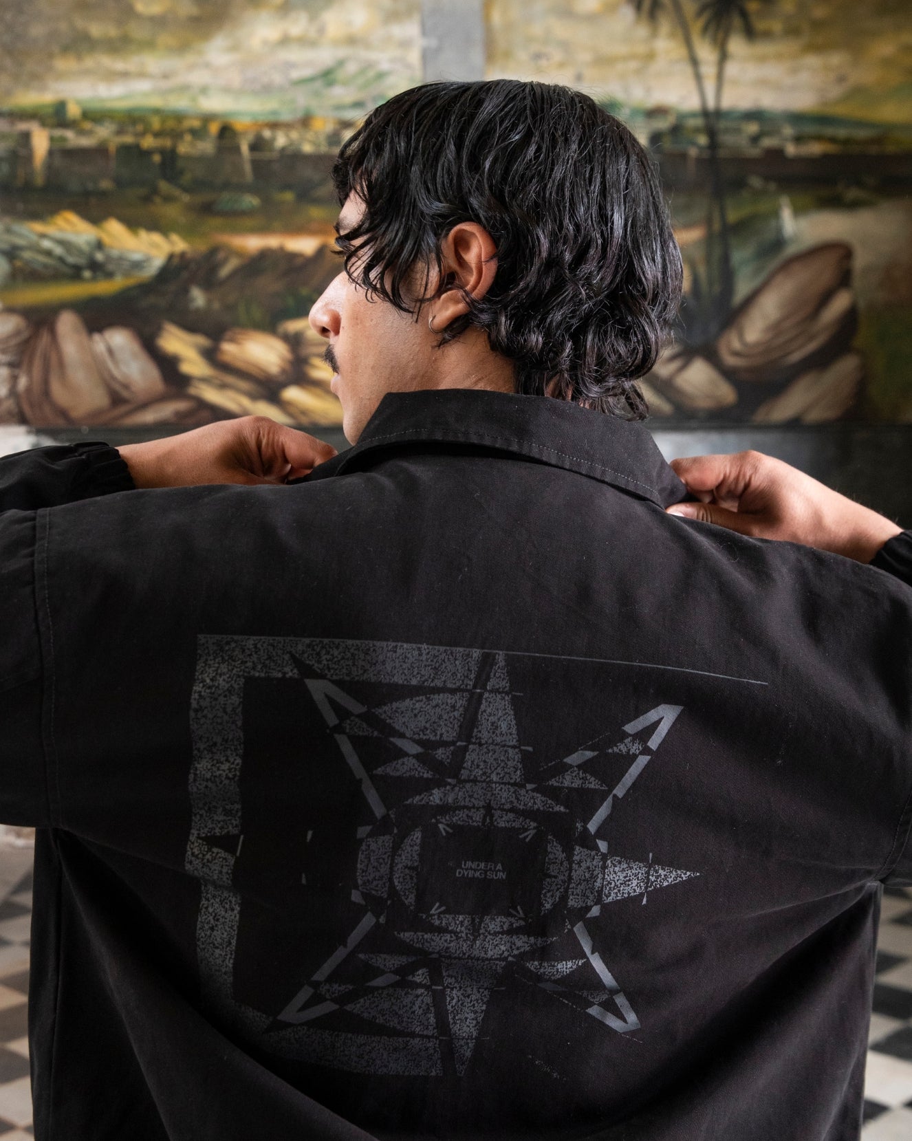 Noskin Eclipse coaches jacket in black