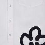 The Wildest Button Up White