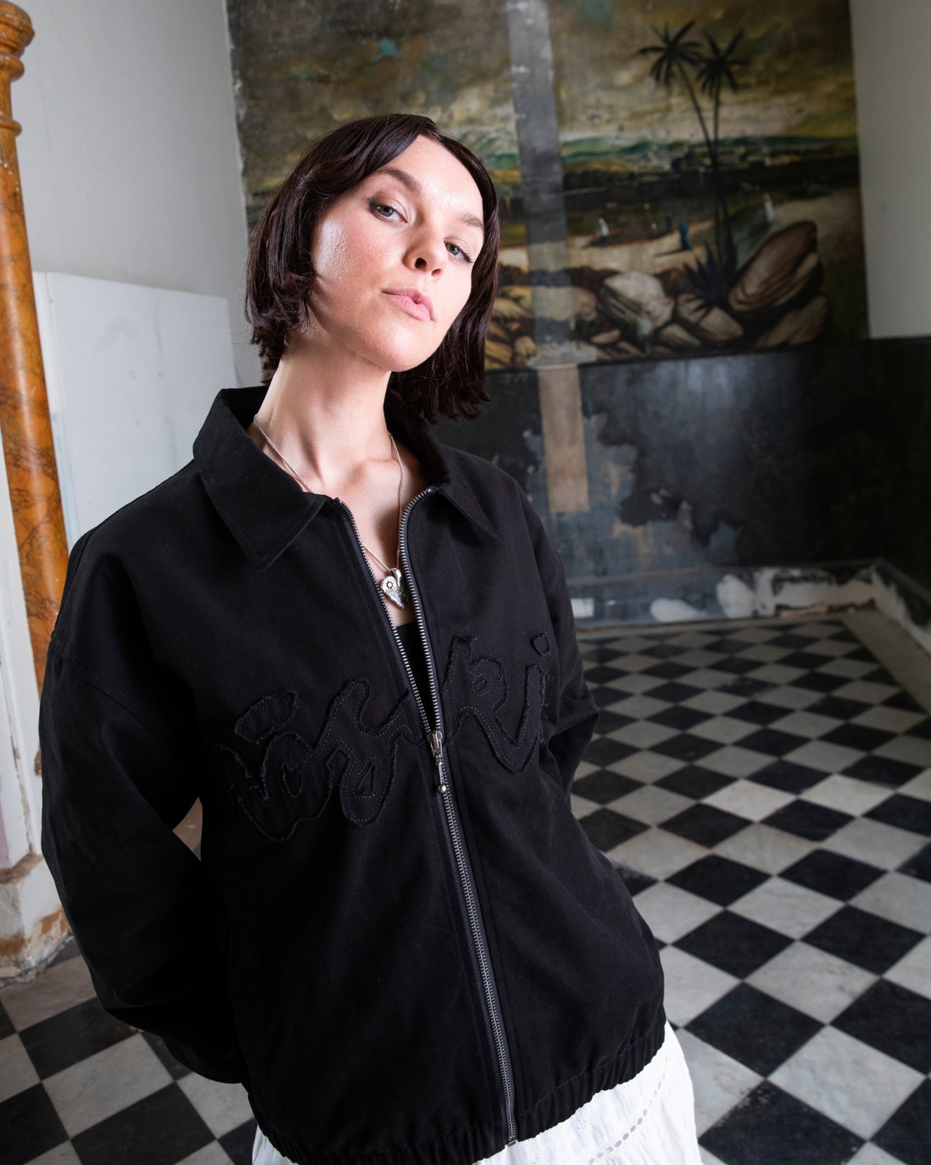 Noskin Eclipse coaches jacket in black