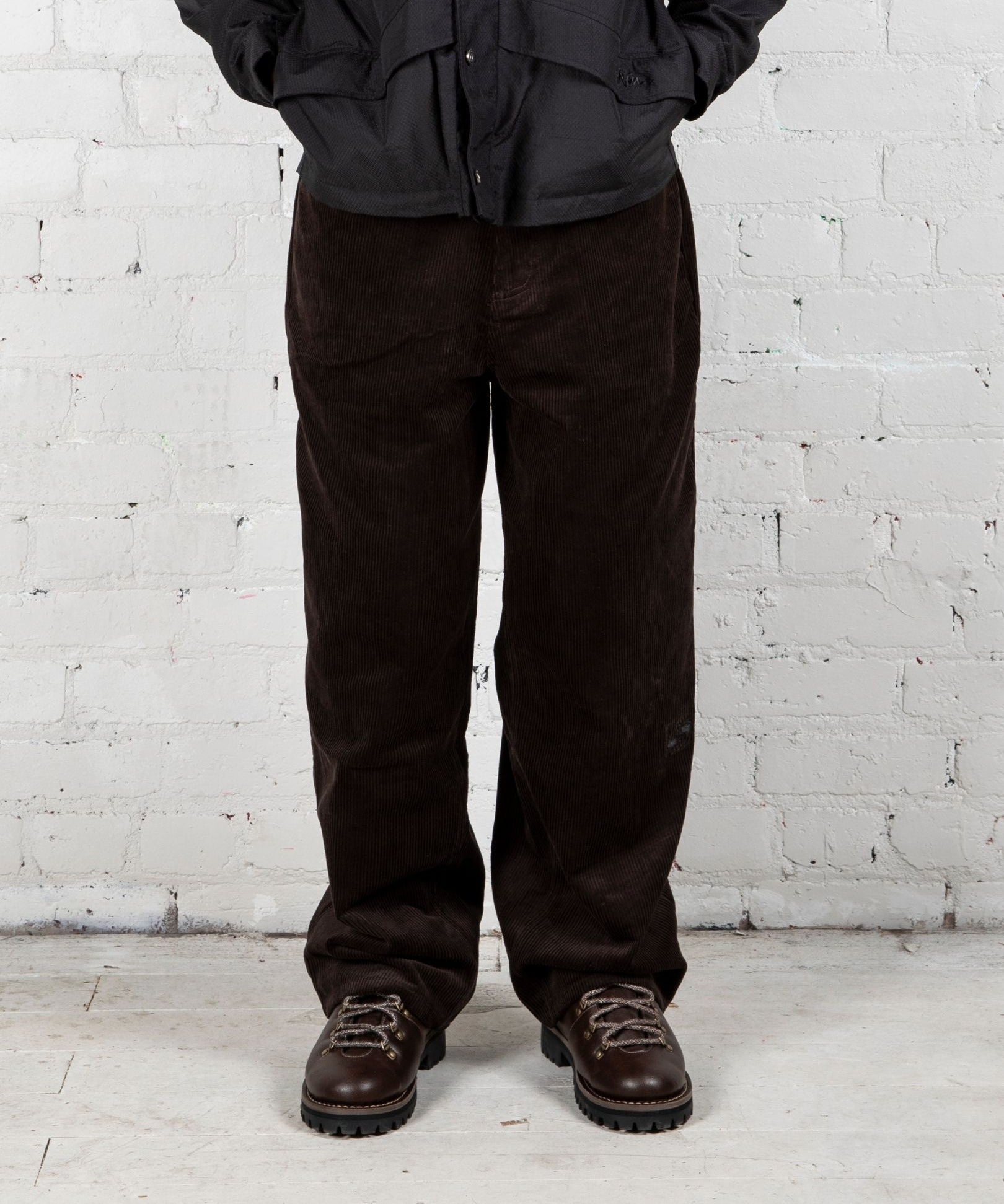 Collect cord pants