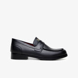 The Rose Loafer - Black + Gold