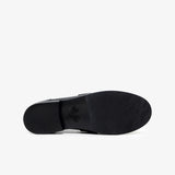 The Rose Loafer - Black Mono