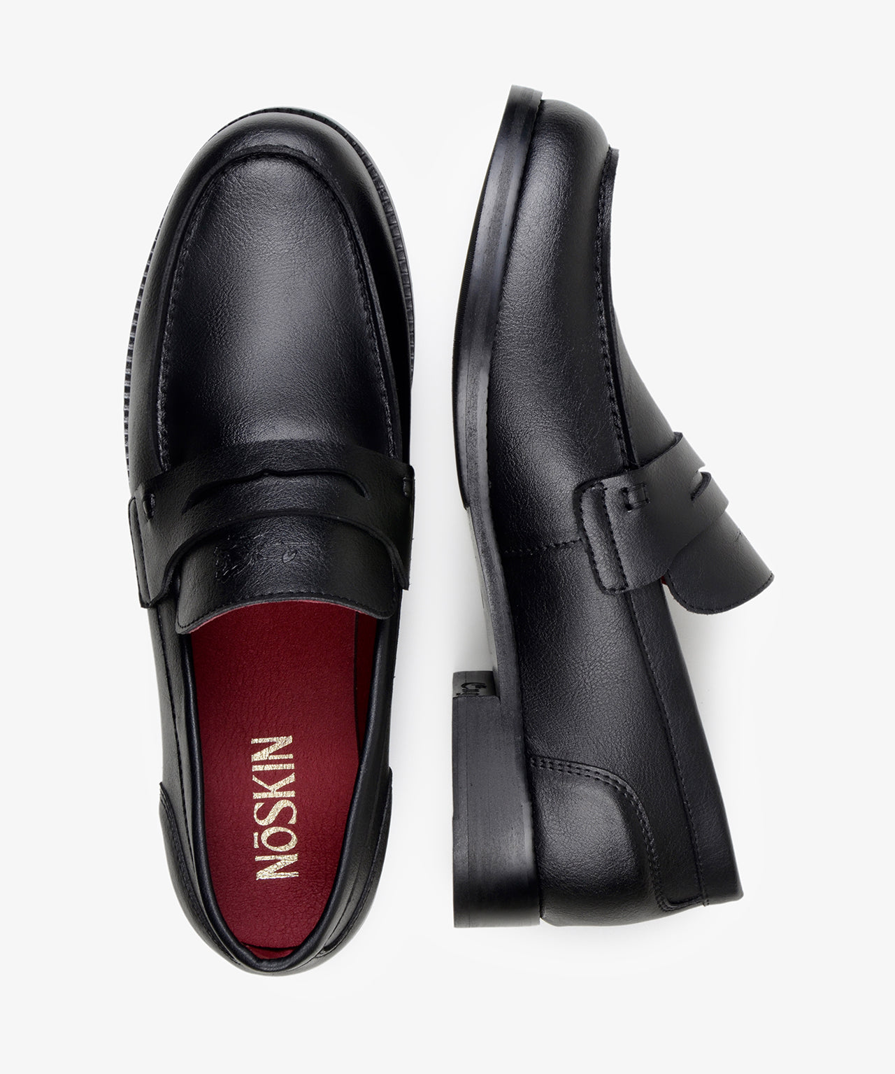 The Rose Loafer - Black Mono