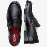 The Rose Loafer - Black Mono