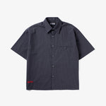 Noskin Sundown Short Sleeve Button Up shirt in blue