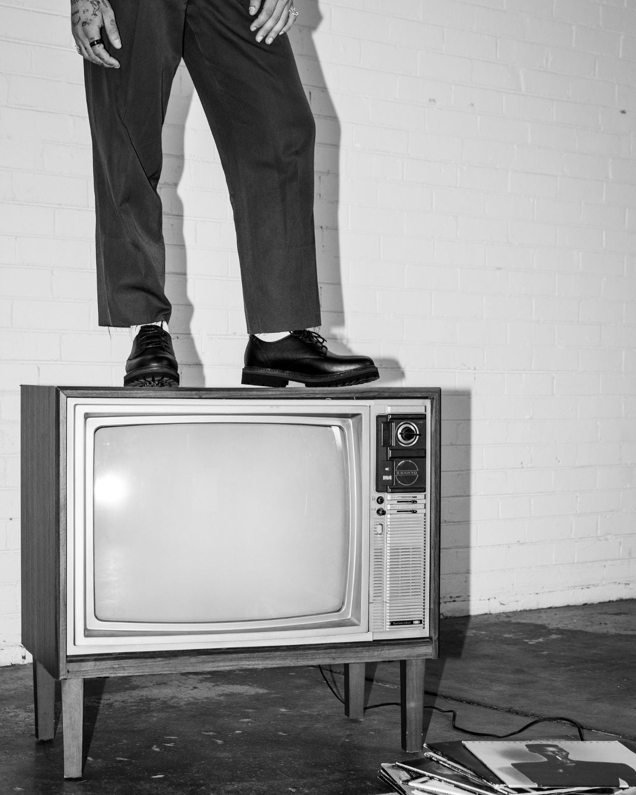 The Noskin Black Vegan Derby Shoe