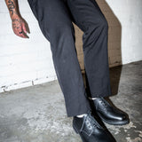 The Noskin Black Vegan Derby Shoe