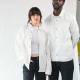 The Noskin Hemp and Organic Cotton Easey Long Sleeve Shirt in natural