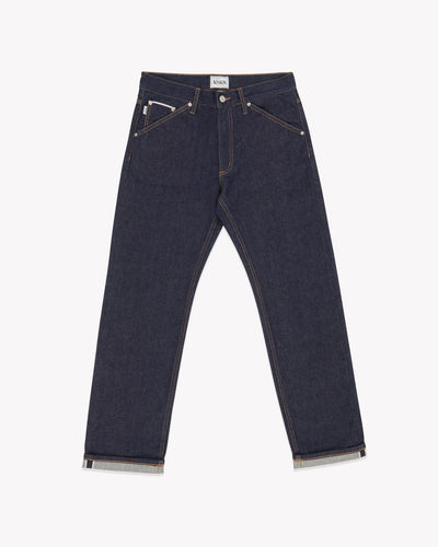 Noskin Recycled Japanese Denim Jeans in Rinse Wash