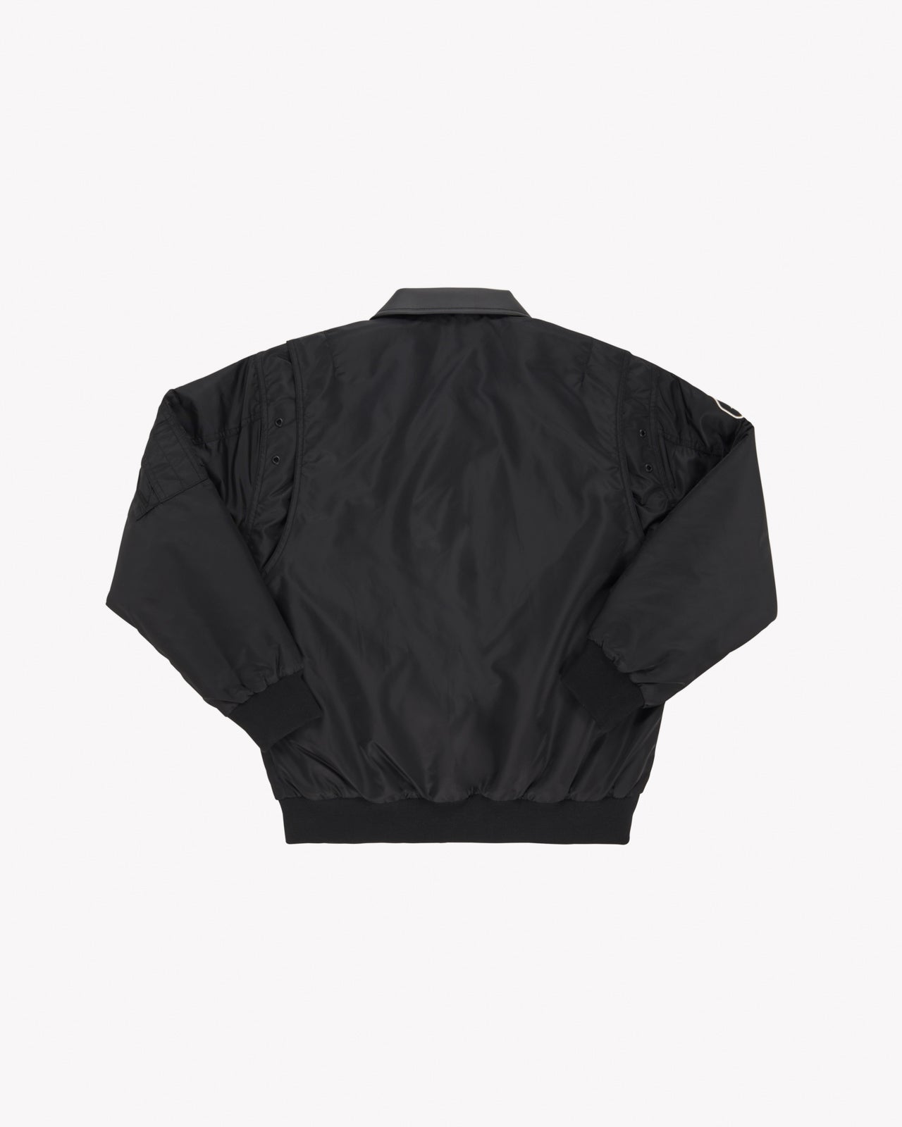 The Noskin Recycled Outer and Vegan Cactus Leather Bomber Jacket 