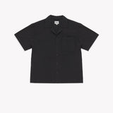 The Noskin Hemp and Organic Cotton Easey Short Sleeve Shirt in black