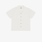 The Noskin Hemp and Organic Cotton Easey Short Sleeve Shirt in natural