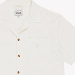 The Noskin Hemp and Organic Cotton Easey Short Sleeve Shirt in blue