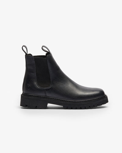 The Noskin Black Vegan Chelsea Boot