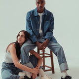 The Easey Sneaker in Ecru