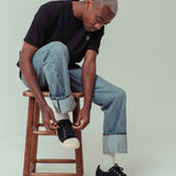 The Easey Sneaker in Black