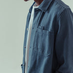 Noskin Hemp Worker Jacket in blue