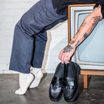 Noskin Vegan Footwear Mater Tassle Black Loafer